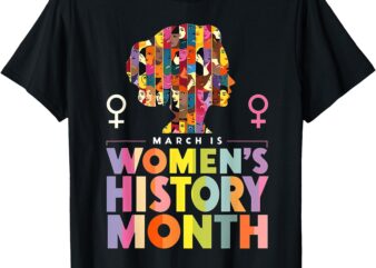 Empower women_ national women's history month 2025 t-shirt