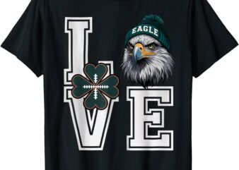 FUNNY COOL FACE EAGLE with HAT T-Shirt