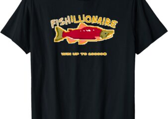 Fishillionaire Webfishing Game Merch _ Red T-Shirt