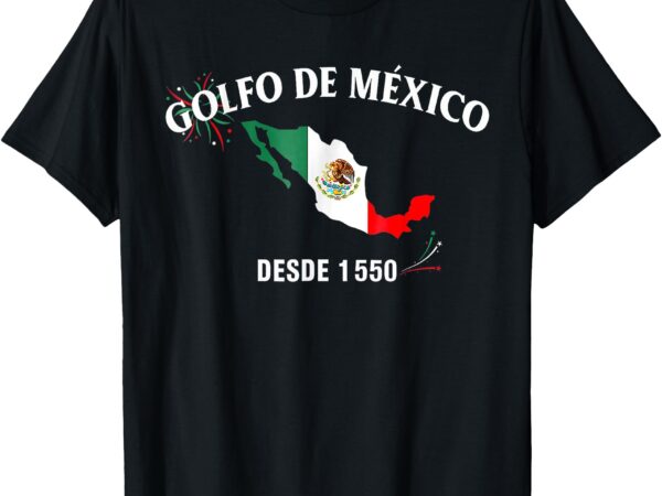 Flag gulf of mexico 1550 t-shirt