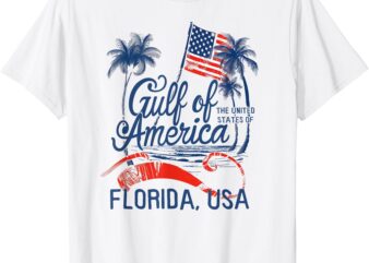 Florida Gulf Coast of America Funny Donald Trump USA Patriot T-Shirt