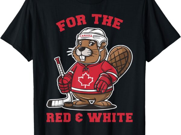 Four nations battle global face-off canadian beaver hockey t-shirt