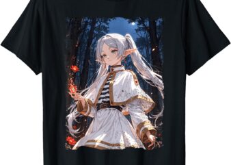 Frieren Name Tee Anime Manga Video Game Men Women T-Shirt