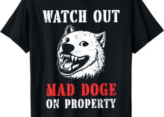 Funny DOGE Pro & Not Pro Sign T-Shirt