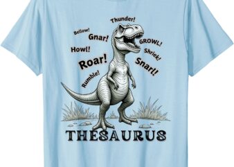 Funny Dinosaur English Language Lover Teacher Translator T-Shirt