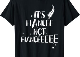 Funny Fiancée Engagement Bridal Proposal Wizard Wand Bride T-Shirt