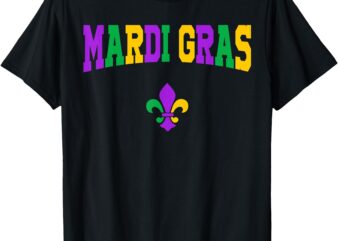 Funny Mardi Gras Carnival Costume For Men & Women Mardi Gras T-Shirt