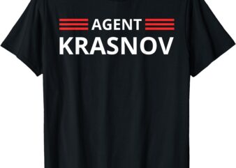 Funny Recruited by the KGB Tee Agent Krasnov T-Shirt