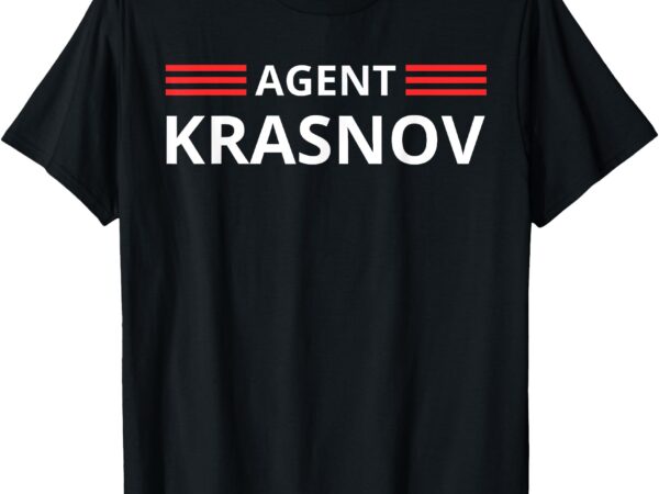 Funny recruited by the kgb tee agent krasnov t-shirt