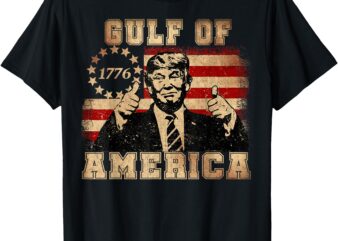 Funny Trump Gulf Of Us America 2025 Trump Merchandise T-Shirt