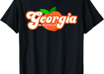 Georgia On My Mind Vacation Souvenir T-Shirt