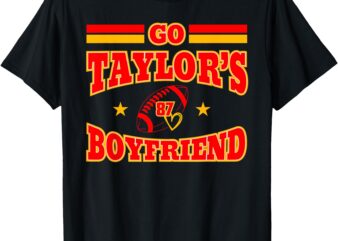 Go Boyfriend Football gift Fans T-Shirt