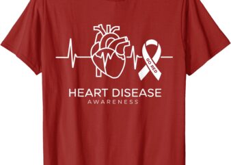 Go Red For Heart Disease Awareness CHD Wear Red T-Shirt