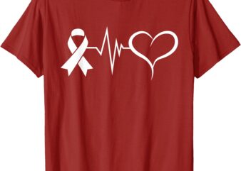 Go Red For Women American Heart Disease Awareness Warrior T-Shirt