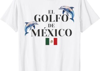 Golfo De Mexico Mexican Flag T-Shirt