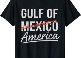 Gulf Of Mexico America Patriotic Statement T-Shirt