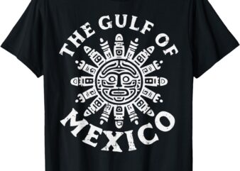 Gulf Of Mexico Mexican Gulfo De Mexican Men Women Kids T-Shirt