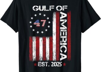 Gulf Of Usa America Est 2025 T-Shirt