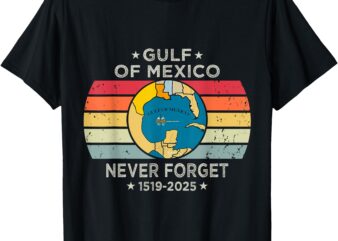 Gulf of USA America Funny Gulf of Mexico July 4th T-Shirt