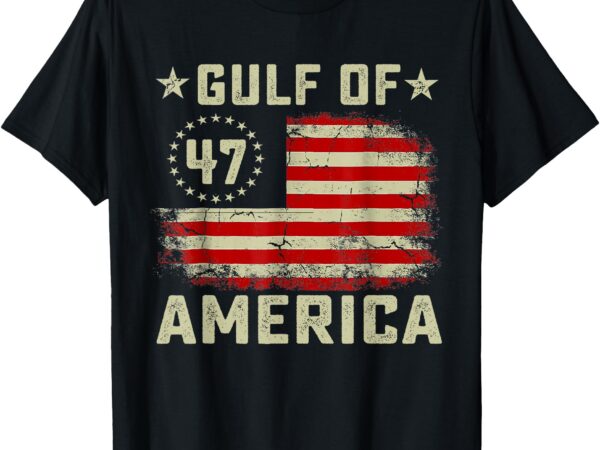 Gulf of usa america funny usa american flag men women t-shirt