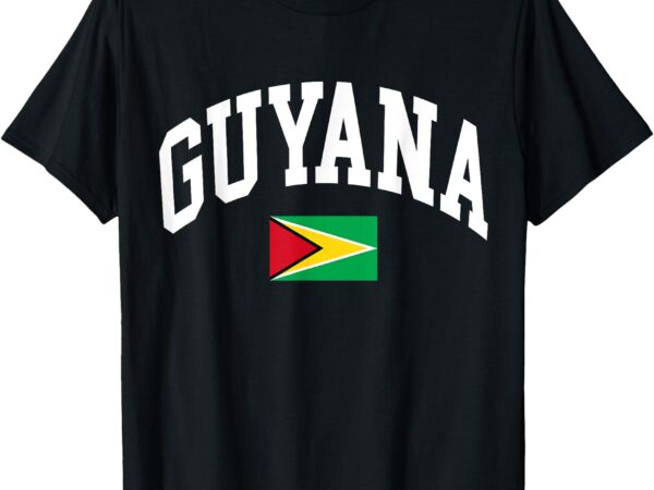 Guyana flag t-shirt