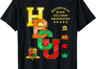 HBCU Apparel Historically Black Colleges Universities Grad T-Shirt