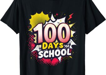 Happy 100th Day Of School shirt Boys 100 days T-Shirt