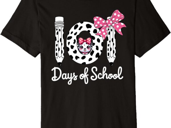 Happy 101 days of school funny student teacher kids premium t-shirt