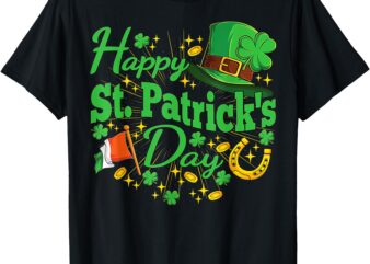 Happy st patricks day shamrock irish saint patricks day t-shirt