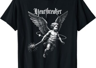 Heartbreaker Cherub Angel Cupid anti Valentine’s Day T-Shirt