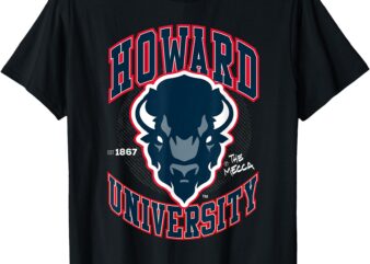 Howard university - bisons - hu - hbcu t-shirt