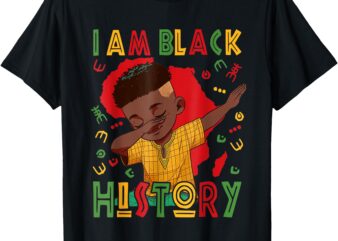 I Am Black History Boy Black History Month T-Shirt