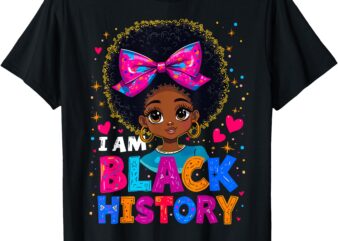 I Am Black History Month Black Melanin T-Shirt