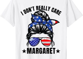 I Don’t Really Care Margaret Funny Minimalist JD Vance T-Shirt