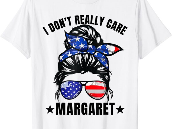 I don’t really care margaret funny minimalist jd vance t-shirt