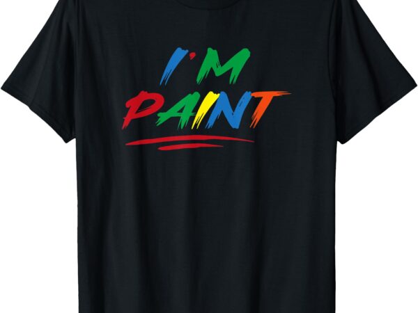 I heart love to finger paint i’m paint cute couple valentine t-shirt