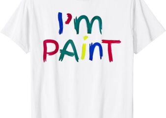 I Heart Love To Finger Paint I’m Paint Valentine T-Shirt