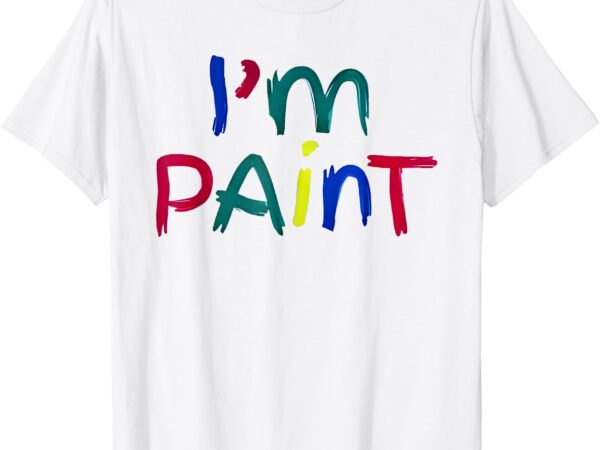 I heart love to finger paint i’m paint valentine t-shirt