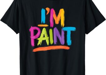 I Love to Finger Paint Old Couple T-Shirt