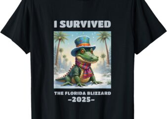 I Survived the Florida Blizzard 2025 T-Shirt