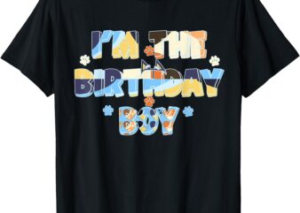 Im The Birthday Boy Dog Family Party T-Shirt