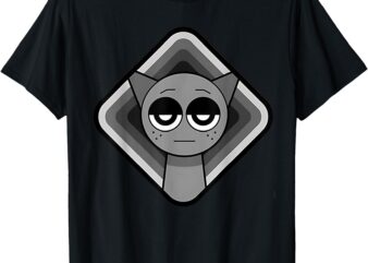 Incredibox Sprunki Gray For Boys And Girls,Men And Women T-Shirt