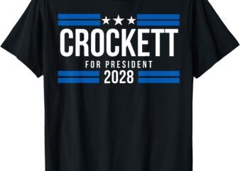 Jasmine Crockett For President 2028, Jasmine Crockett 2028 T-Shirt