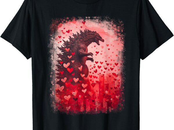 Kaiju valentine tee japan monster movie valentine japanese t-shirt