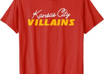 Kansas City Villains, Talk About The Refs We’ll Talk About T-Shirt