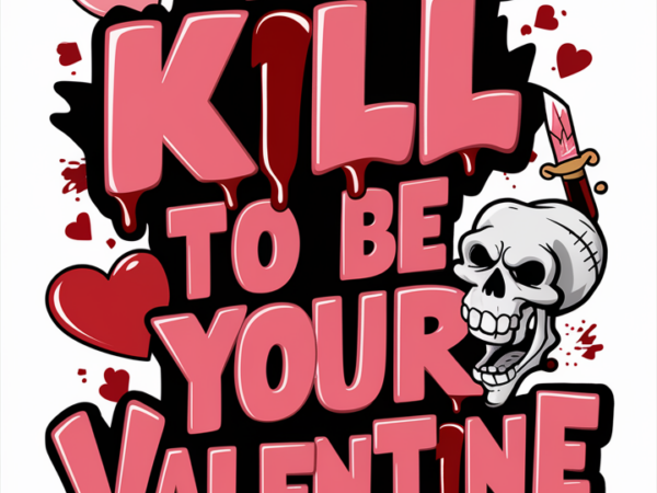 Killer valentine’s day vibes t shirt vector art