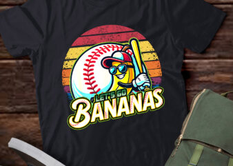 LB18 Funny Let’s Go Bananas Graphic