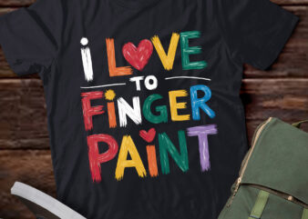 LB19 I Heart Love To Finger Paint I’m Paint Valentine t shirt vector graphic