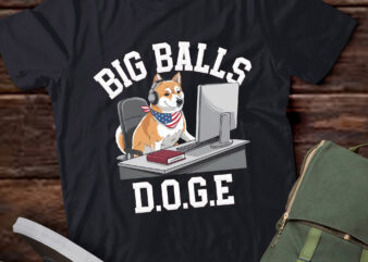 LB31-Big Balls D.O.G.E DOGE Funny