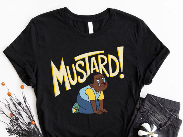 Lb5 mustard meme t shirt vector graphic